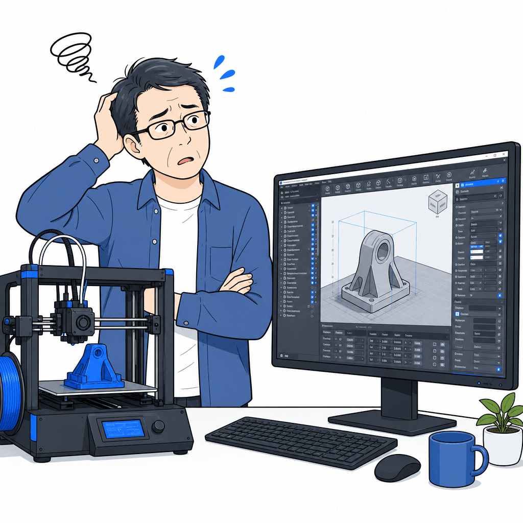 3Dプリンタは買ったけど、CADが難しくて作れない