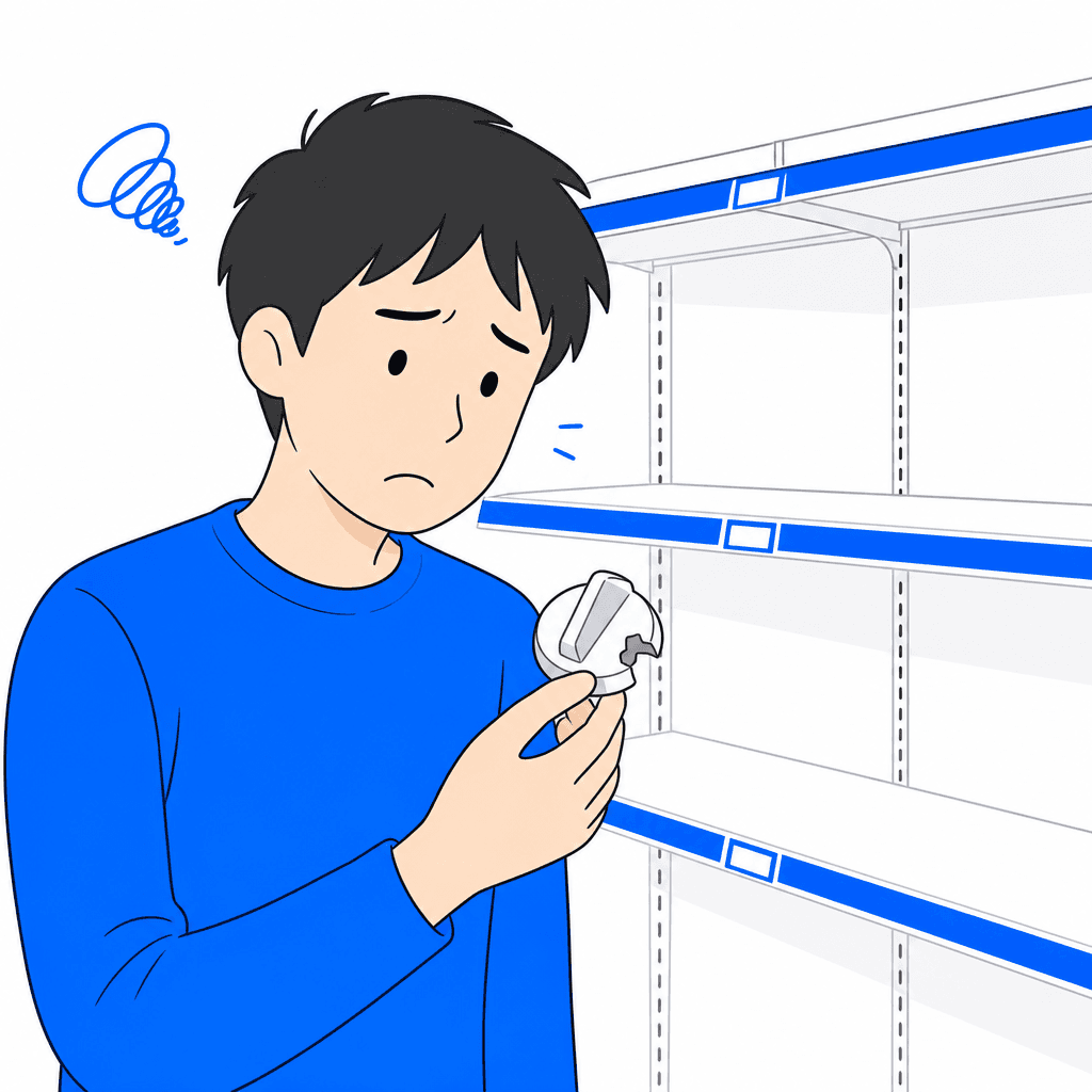 市販品にない・廃番になった部品を直したい
